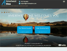 Tablet Screenshot of ameriwestone.com